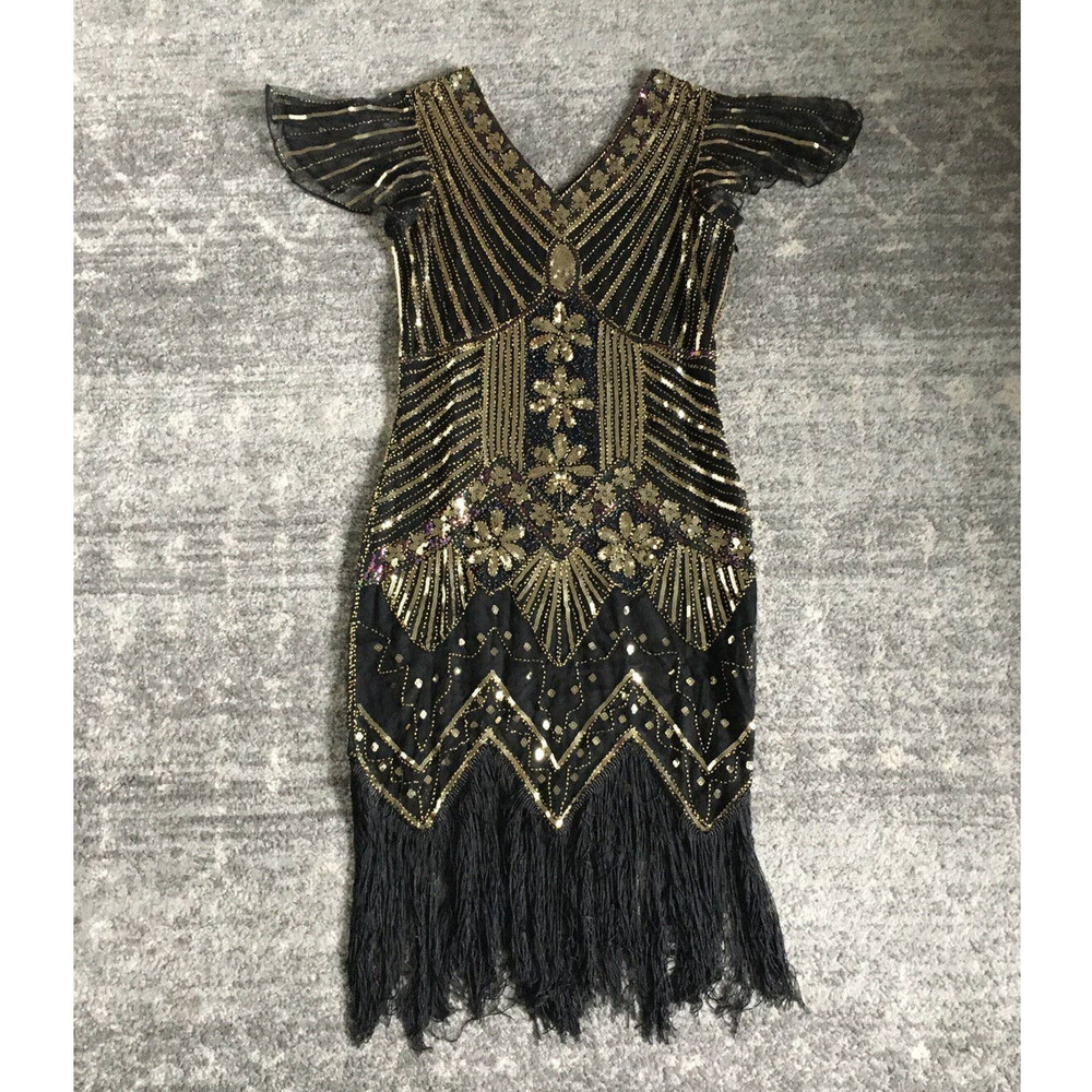 Flapper Gatsby Dress Dress Costume Accessories XL